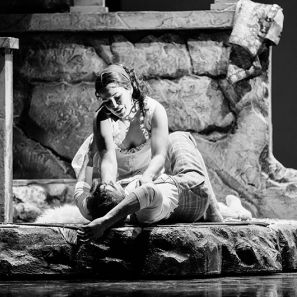 DER ZIGEUNERBARON von Johann Strauß; Theresa Sommer - Saffi, Dirk Konnerth - Barinkay, © Clemens Heidrich